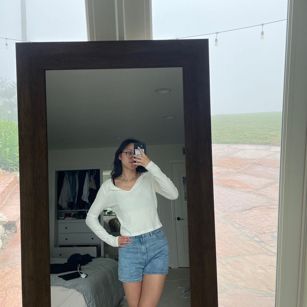 white long sleeve